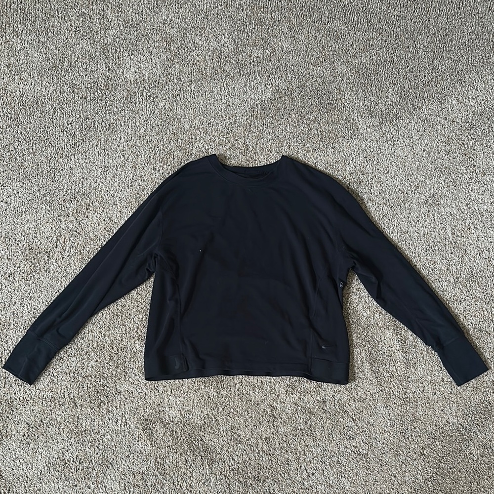 Nike Black Long Sleeve Top